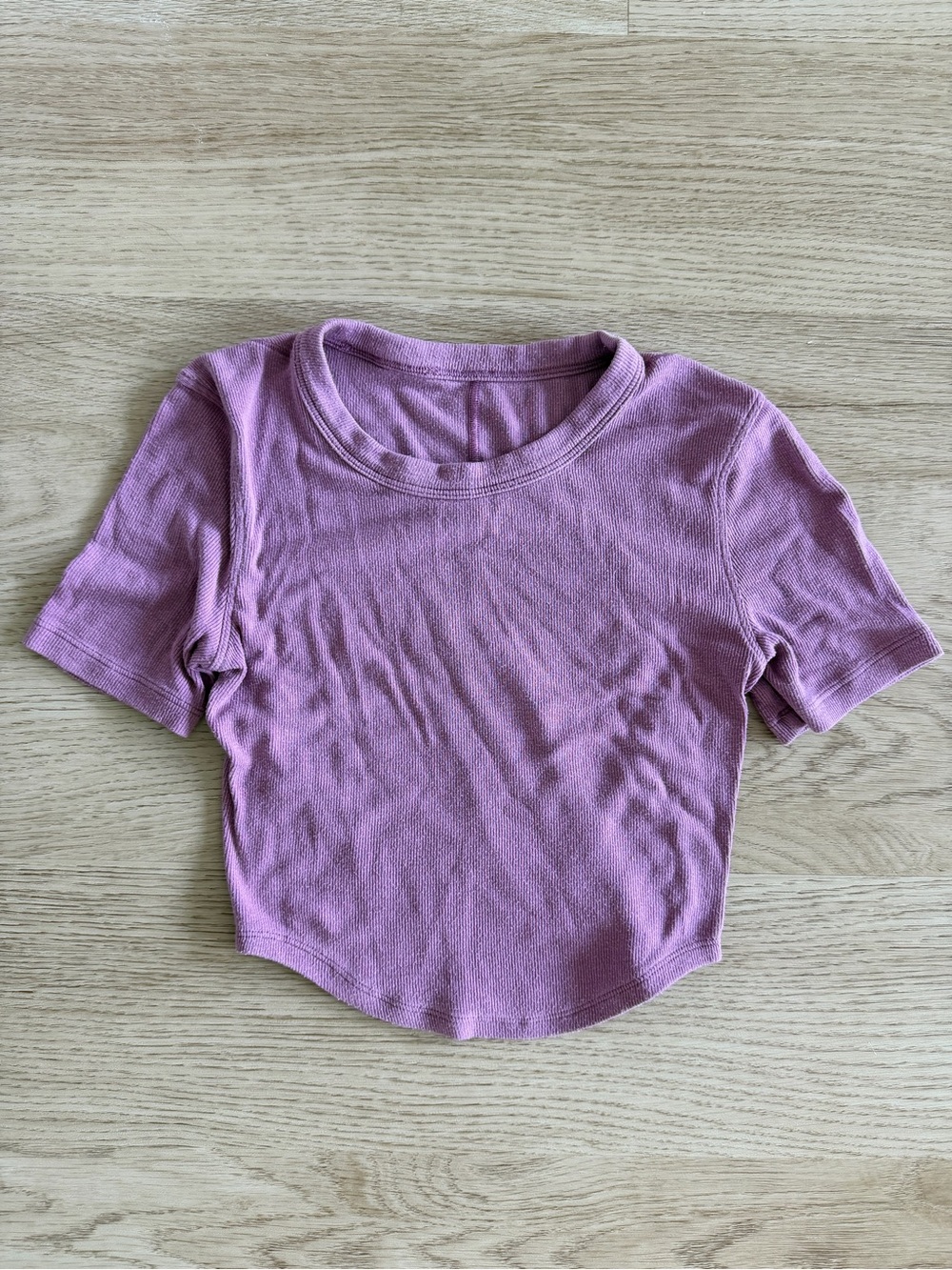 Lululemon Purple Mauve Crop Top